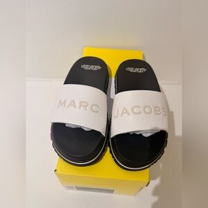 nwt Marc Jacobs The Slides - cotton size 38 (8)